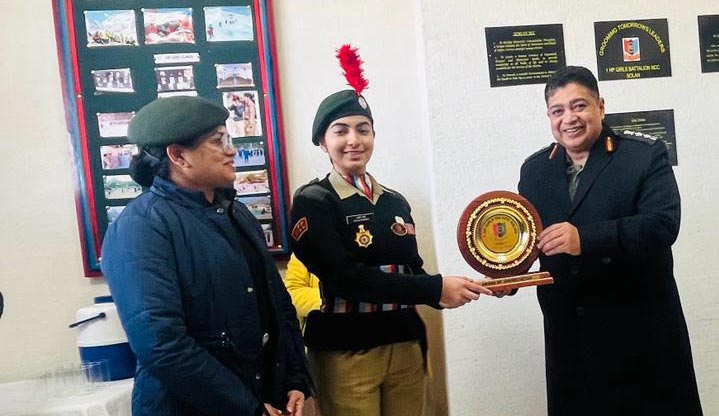 NCC Cadet Ashmi Sharma